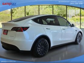 2021 TESLA MODEL Y SUV DUAL AC ELECTRIC MOTORS LONG RANGE SPORT UTILITY 4D