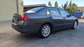 2007 HONDA ACCORD SEDAN V6, VTEC, 3.0 LITER EX-L SEDAN 4D