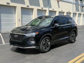 2019 HYUNDAI SANTA FE SUV BLACK AUTOMATIC - Iron Cars Inc