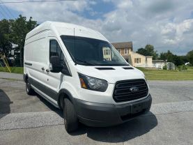 2017 FORD TRANSIT 250 VAN CARGO V6, FLEX FUEL, 3.7 LITER HIGH ROOF W/SLIDING SIDE DOOR W/LWB VAN 3D