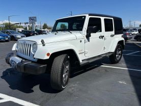 2013 JEEP WRANGLER SUV V6, 3.6 LITER UNLIMITED SAHARA SPORT UTILITY 4D