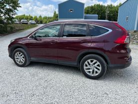 2016 HONDA CR-V SUV 4-CYL, I-VTEC, 2.4 LITER EX-L SPORT UTILITY 4D at T&T Repairables - used car dealership in Spencer, Indiana.