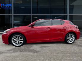 2017 LEXUS CT HATCHBACK RED AUTOMATIC - CARPALACE, Chantilly, VA. 38.91645215435775, -77.47495885092432