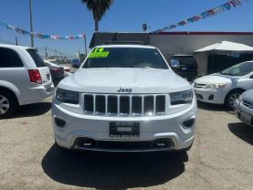 2014 JEEP GRAND CHEROKEE SUV V6, FLEX FUEL, 3.6 LITER OVERLAND SPORT UTILITY 4D