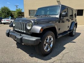 2016 JEEP WRANGLER SUV V6, 3.6 LITER UNLIMITED SAHARA SPORT UTILITY 4D