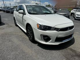 2017 MITSUBISHI LANCER SEDAN WHITE AUTOMATIC - Auto Solutions of Greensboro LLC, NC, 36.05701, -79.84368