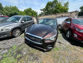 2018 INFINITI Q50 SEDAN V6, TWIN TURBO, 3.0 LITER 3.0T LUXE SEDAN 4D
