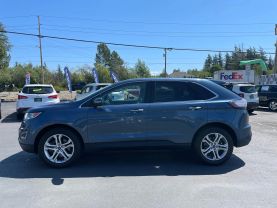 2018 FORD EDGE SUV 4-CYL, ECOBOOST, 2.0L TITANIUM SPORT UTILITY 4D