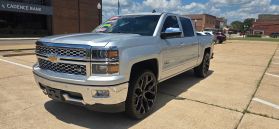 2014 CHEVROLET SILVERADO 1500 CREW CAB PICKUP V8 ECOTEC3 FLEX FUEL 5.3L LTZ PICKUP 4D 5 3/4 FT