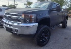 2013 CHEVROLET SILVERADO 1500 EXTENDED CAB PICKUP V8, FLEX FUEL, 5.3 LITER LT PICKUP 4D 6 1/2 FT