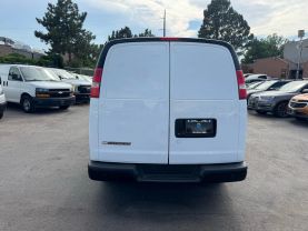 2017 CHEVROLET EXPRESS 3500 CARGO CARGO V8, FLEX FUEL, 6.0 LITER EXTENDED VAN 3D