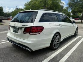2015 MERCEDES-BENZ E-CLASS WAGON V8, TWIN TURBO, 5.5 LITER E 63 AMG 4MATIC S-MODEL WAGON 4D