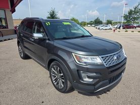 2017 FORD EXPLORER SUV V6, ECOBOOST, TT, 3.5L PLATINUM SPORT UTILITY 4D