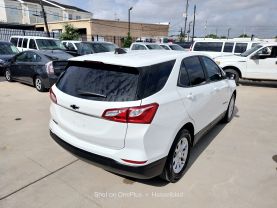 2021 CHEVROLET EQUINOX SUV 4-CYL, TURBO, 1.5 LITER LS SPORT UTILITY 4D at Motors On Wheels - used car dealership in Houston, Texas.