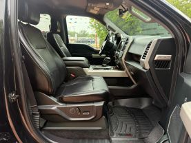 2016 FORD F150 SUPERCREW CAB PICKUP V8, FLEX FUEL, 5.0 LITER LARIAT PICKUP 4D 5 1/2 FT