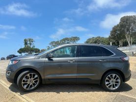 2015 FORD EDGE SUV 4-CYL ECOBOOST 2.0L TITANIUM SPORT UTILITY 4D