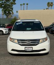 2012 HONDA ODYSSEY VAN V6, I-VTEC, 3.5 LITER EX-L MINIVAN 4D