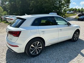 2021 AUDI Q5 SUV 4-CYL, TURBO, 2.0 LITER 45 TFSI PREMIUM SPORT UTILITY 4D at T&T Repairables - used car dealership in Spencer, Indiana.