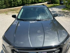 2021 GMC TERRAIN SUV 4-CYL, TURBO, 1.5 LITER SLT SPORT UTILITY 4D at T&T Repairables - used car dealership in Spencer, Indiana.