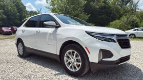2022 CHEVROLET EQUINOX SUV 4-CYL, TURBO, 1.5 LITER LT SPORT UTILITY 4D at T&T Repairables - used car dealership in Spencer, Indiana.