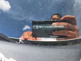 2014 VOLKSWAGEN PASSAT