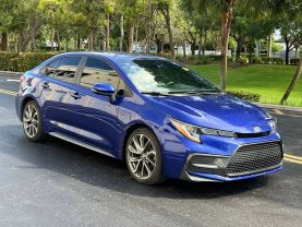 2021 TOYOTA COROLLA SEDAN BLUE AUTOMATIC - Iron Cars Inc