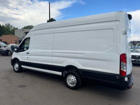 2020 FORD TRANSIT 350 CARGO VAN CARGO V6, ECOBOOST, TWIN TURBO, 3.5 LITER EXTENDED LENGTH HIGH ROOF VAN 3D