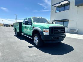 2008 FORD F550 SUPER DUTY CREW CAB & CHASSIS CAB_CHASSIS V8, TURBO DSL 6.4L 176" W.B. 4D - The Auto Lot