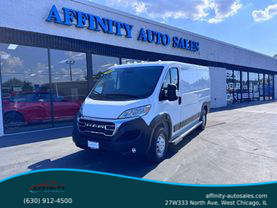 2023 RAM PROMASTER CARGO VAN CARGO V6, VVT, 3.6 LITER 2500 LOW ROOF VAN 3D