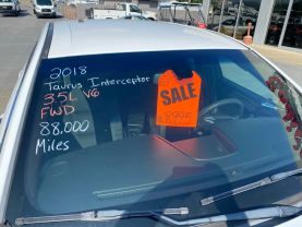 2018 FORD TAURUS CARS/SUV V6 3.5L GASOLINE SEDAN 4D POLICE INTERCEPTOR - Eddies Auto Sales