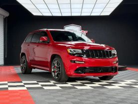 2014 JEEP GRAND CHEROKEE SUV V8, HEMI, 6.4 LITER SRT SPORT UTILITY 4D