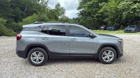 2023 GMC TERRAIN SUV 4-CYL, TURBO, 1.5 LITER SLE SPORT UTILITY 4D at T&T Repairables - used car dealership in Spencer, Indiana.