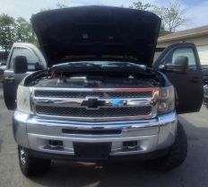 2013 CHEVROLET SILVERADO 1500 EXTENDED CAB PICKUP V8, FLEX FUEL, 5.3 LITER LT PICKUP 4D 6 1/2 FT