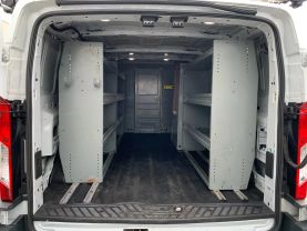 2018 FORD TRANSIT 250 UPFITTED CARGO VAN LOW ROOF 148'' WB CARGO VANS V6, 3.7 LITER LOW ROOF W/SLIDING SIDE DOOR W/LWB VAN 3D - Eddies Auto Sales