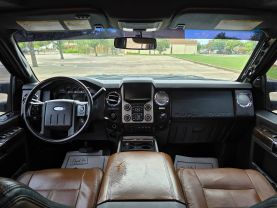 2013 FORD F250 SUPER DUTY CREW CAB PICKUP V8, TURBO DSL, 6.7L PLATINUM PICKUP 4D 6 3/4 FT