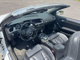 2013 AUDI S5 CONVERTIBLE V6, SUPERCHARGED, 3.0 LITER PREMIUM PLUS CONVERTIBLE 2D