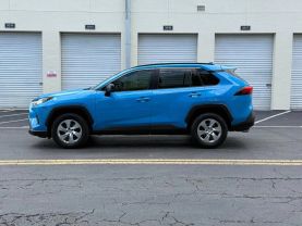 2021 TOYOTA RAV4 SUV BLUE AUTOMATIC - Iron Cars Inc