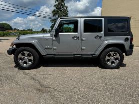 2016 JEEP WRANGLER SUV V6, 3.6 LITER UNLIMITED SAHARA SPORT UTILITY 4D