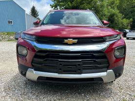 2021 CHEVROLET TRAILBLAZER SUV 3-CYL, ECOTEC, TURBO, 1.2 LITER LT SPORT UTILITY 4D at T&T Repairables - used car dealership in Spencer, Indiana.