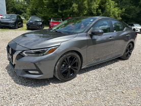 2021 NISSAN SENTRA SEDAN 4-CYL, 2.0 LITER SR SEDAN 4D at T&T Repairables - used car dealership in Spencer, Indiana.