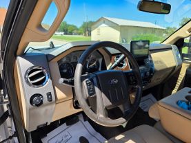 2011 FORD F250 SUPER DUTY CREW CAB PICKUP V8, TURBO DIESEL, 6.7L LARIAT PICKUP 4D 6 3/4 FT