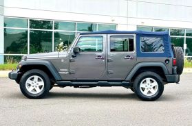 2016 JEEP WRANGLER SUV V6, 3.6 LITER UNLIMITED SPORT S SPORT UTILITY 4D