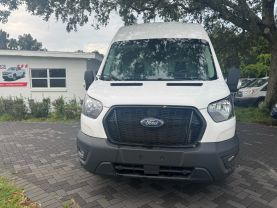 2022 FORD TRANSIT 350 CARGO VAN CARGO V6, FLEX FUEL, 3.5 LITER EXTENDED LENGTH HIGH ROOF VAN 3D