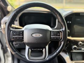 2022 FORD F150 SUPERCREW CAB PICKUP V6, ECOBOOST, TWIN TURBO, 3.5 LITER PLATINUM PICKUP 4D 5 1/2 FT