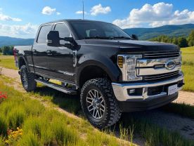 2019 FORD F250 SUPER DUTY CREW CAB PICKUP V8, TURBO DIESEL, 6.7 LITER LARIAT PICKUP 4D 6 3/4 FT