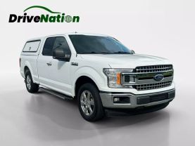 2018 FORD F150 SUPER CAB PICKUP V8, FLEX FUEL, 5.0 LITER XLT PICKUP 4D 6 1/2 FT