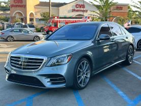 2019 MERCEDES-BENZ S-CLASS SEDAN V6, TWIN TURBO, 3.0 LITER S 450 SEDAN 4D