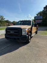 2014 FORD F350 SUPER DUTY SUPER CAB PICKUP V8, FLEX FUEL, 6.2 LITER XL PICKUP 4D 8 FT