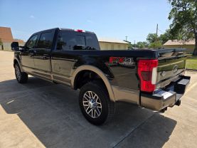 2019 FORD F350 SUPER DUTY CREW CAB PICKUP V8, TURBO DIESEL, 6.7 LITER KING RANCH PICKUP 4D 8 FT