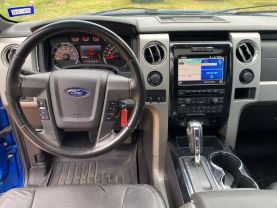 2012 FORD F150 SUPERCREW CAB PICKUP V8, FLEX FUEL, 5.0 LITER FX4 PICKUP 4D 5 1/2 FT